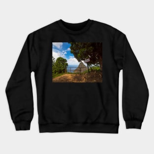 Petit Piton from the Tet Paul Nature Trail Saint Lucia Crewneck Sweatshirt